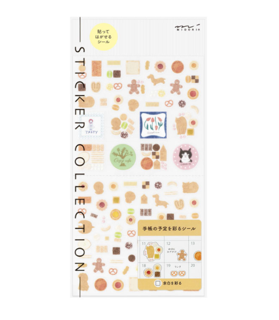 Midori Diary Sticker 2027