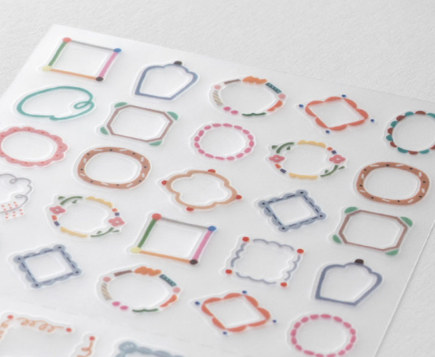 Midori Diary Sticker 2027