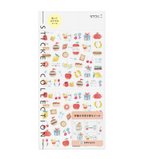 Midori Diary Sticker 2027