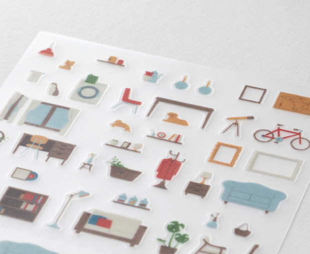 Midori Diary Sticker 2027