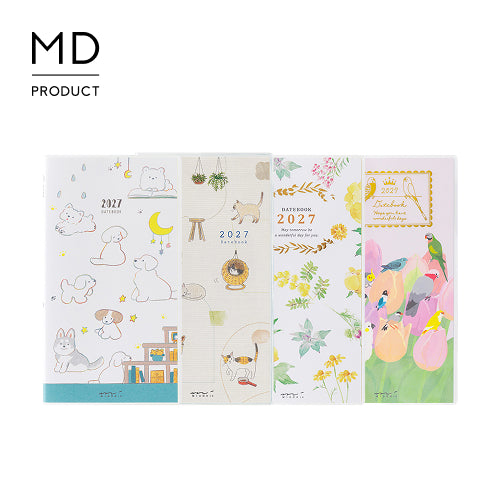 Midori Diary 2027 Pocket Slim 1