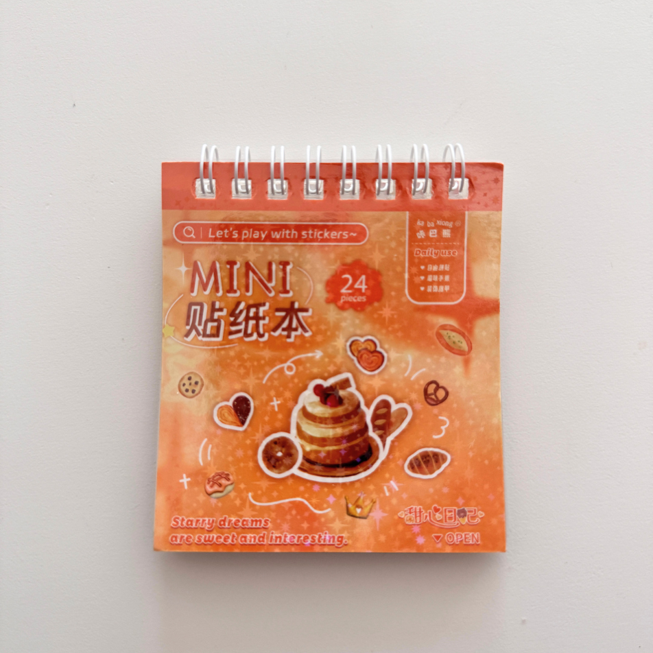 Bujo Mini Sweet Treats & Snacks Sticker Book