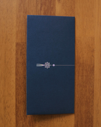 Mother of Pearl Crane Envelope Set of 2
