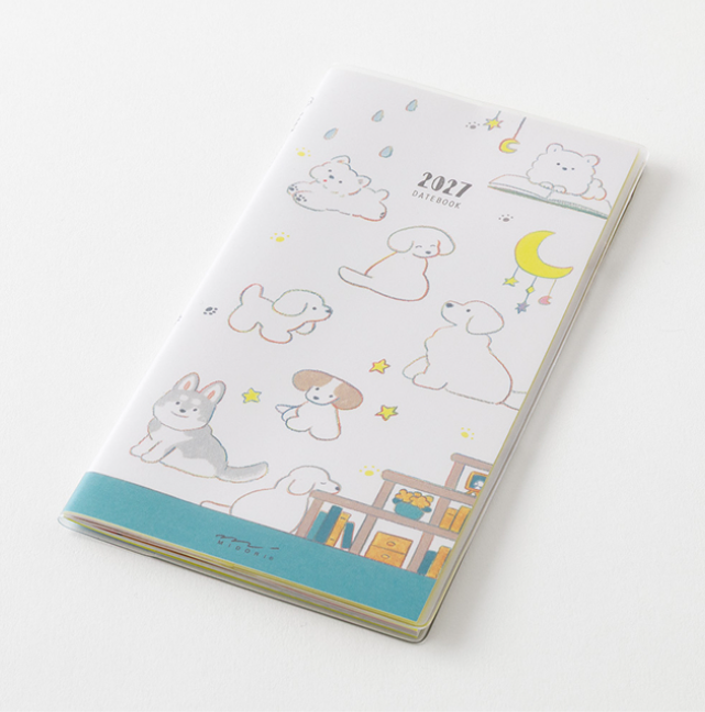 Midori Diary 2027 Pocket Slim