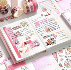 Stickery Decorating Box Diary Decorating Set, Cat Dessert