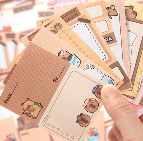 Decorating Box Diary Decorating Set, Capybara Story, 1 Set