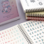 Sticker Collection Book - Translucent Cover - White
