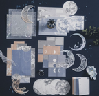Olive Party Star and Moon Memo Pad Set Package