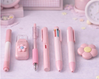 Pink Blossom Stationery Set of 7 Items