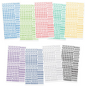Korean Lettering Alphabet Sticker Set