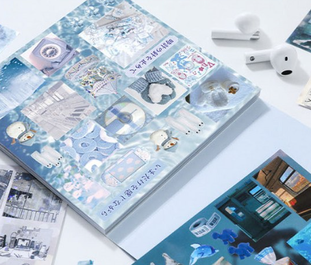 Dreamcore Sticker Book Blue [JAPAN]