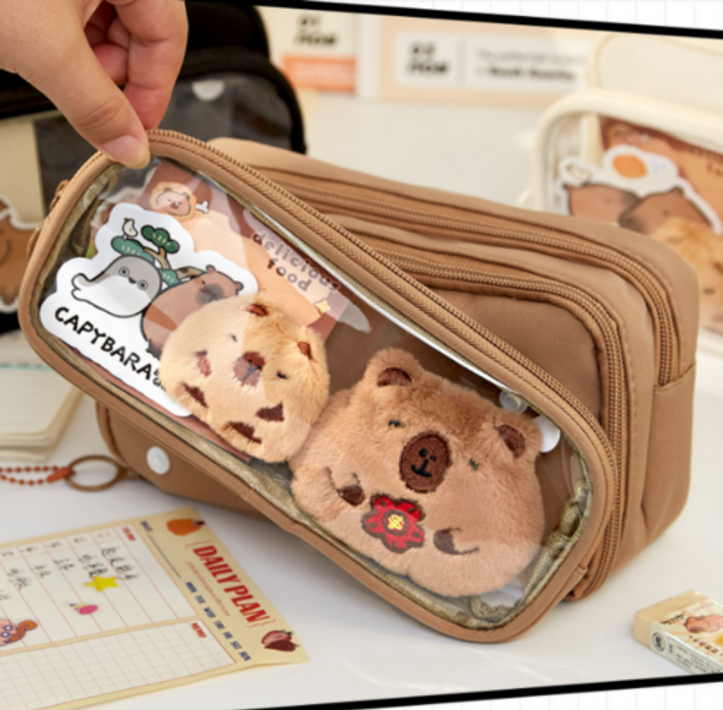 DIY Capybara Pencil Box