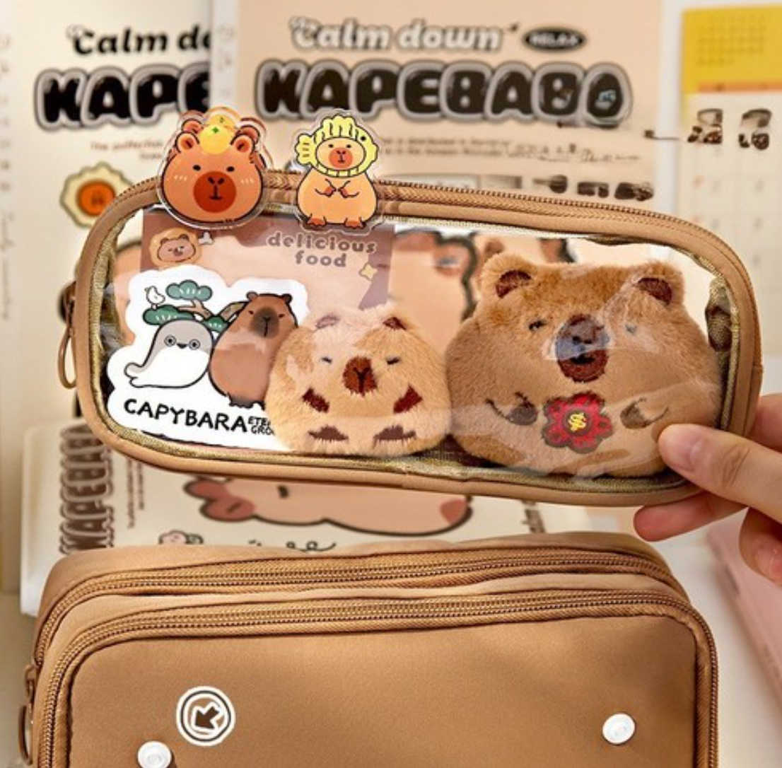 DIY Capybara Pencil Box