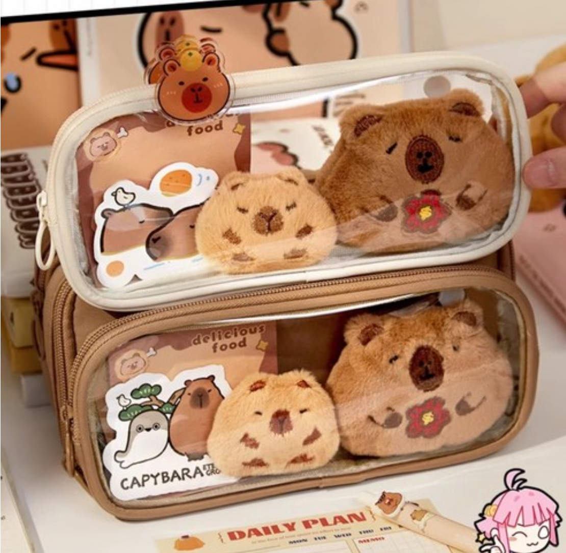 DIY Capybara Pencil Box
