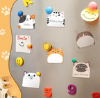 Cute Cat Sticky Note Set - Set of 12