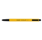 153 clip ballpoint pen 1.0 mm, black, 12 pcs