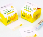 KSnacks Memo Pad Set | Banana Strawberry Chocolate Milk Memos
