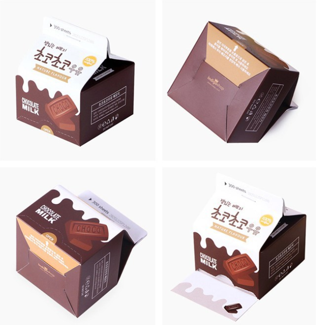 KSnacks Memo Pad Set | Banana Strawberry Chocolate Milk Memos