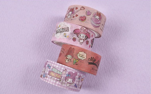 Sanrio My Melody Washi Tape Set of 8
