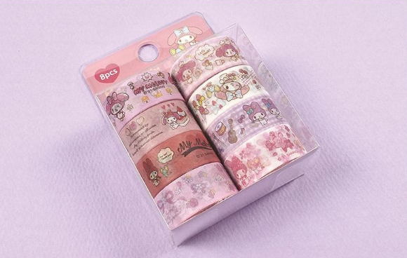 Sanrio My Melody Washi Tape Set of 8