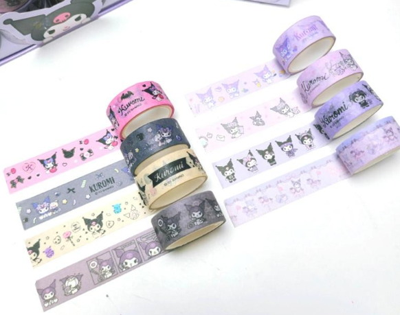 Sanrio Kruomi Washi Tape Set of 8