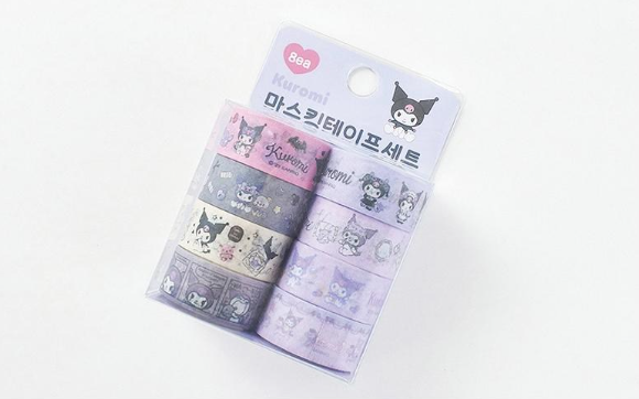Sanrio Kruomi Washi Tape Set of 8