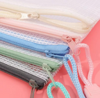 Plastic Junk Journal Storage Pouch A4 | Pastel Colors | Set of 5
