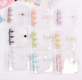Mini 3-Ring Journal Binder | Vinyl Clear Cover