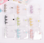 Mini 3-Ring Journal Binder | Vinyl Clear Cover