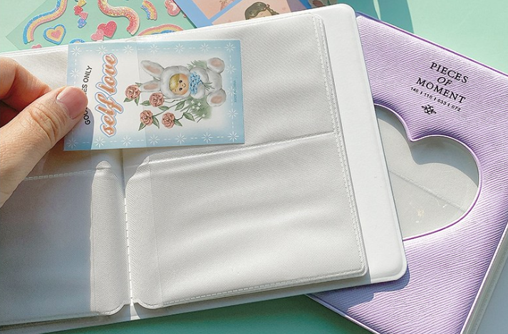 Photocard Album Heart Window | 64 Cards