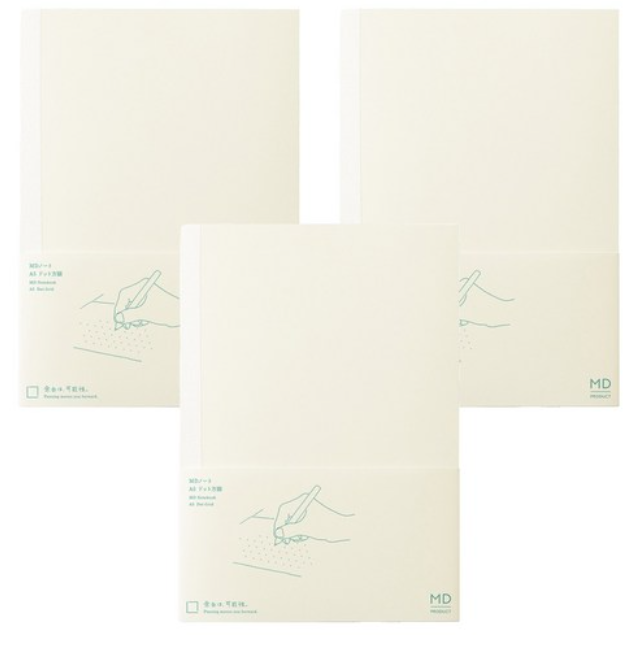 Midori MD Notebook A5 Dot Grid or Plain