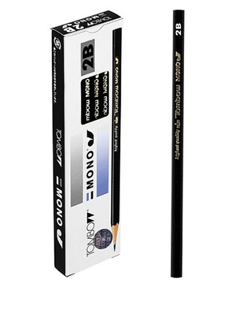 MONO J Art Pencils, HB, Set of 12