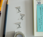 2027 Calendar Washi Tape | Easy Tear off Roll