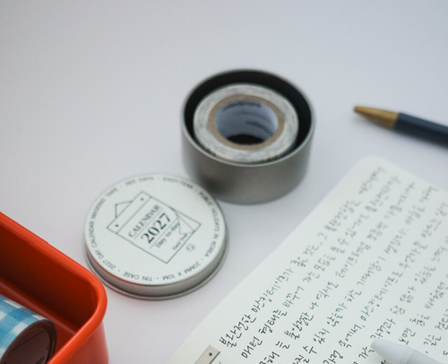 2027 Calendar Washi Tape | Easy Tear off Roll
