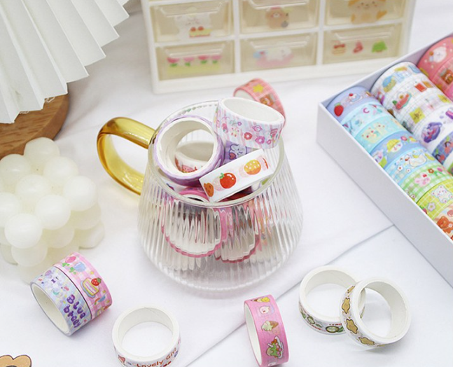 Kawaii Washi Tape Set of 60