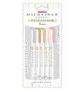 Zebra Mildliner Set of 5 - Earth Tones