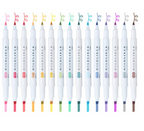 Zebra Mildliner Highlighter Set of 15, Mixed Colors