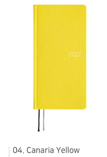 English Hobonichi Weeks 2027 Techno Diary | 20 Designs