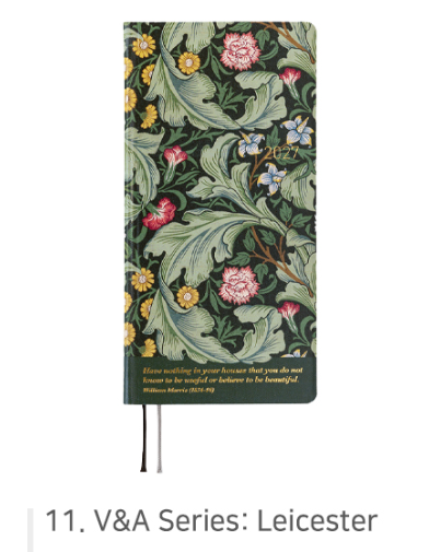 English Hobonichi Weeks 2027 Techno Diary | 20 Designs