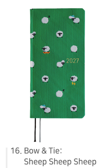 English Hobonichi Weeks 2027 Techno Diary | 20 Designs