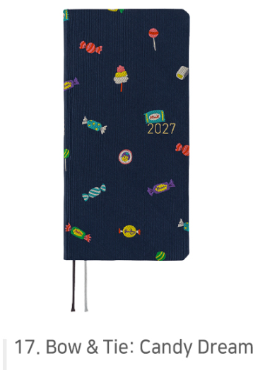 English Hobonichi Weeks 2027 Techno Diary | 20 Designs
