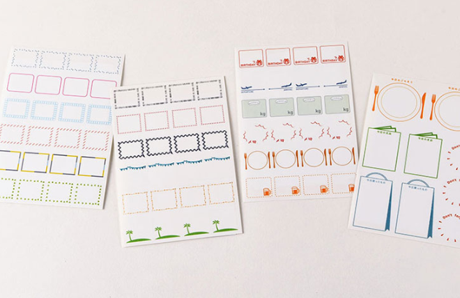 Hobonichi Frame Stickers