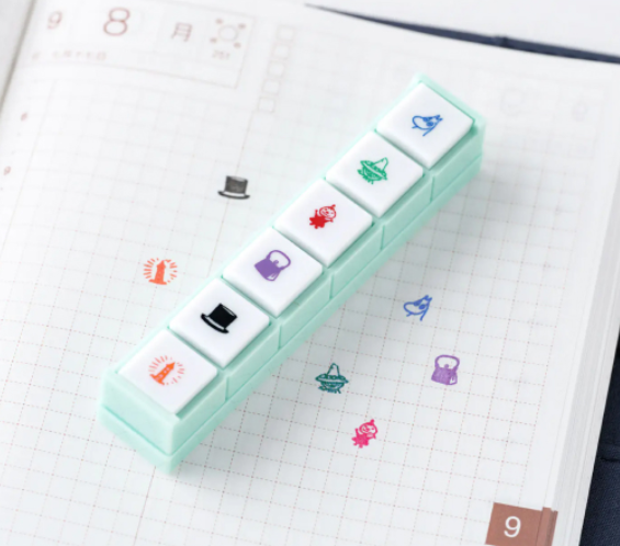 Hobonichi Push-Button Stamp: Moomin