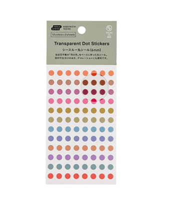 Hobonichi TSUKI no IRO Stickers and Sticky Notes