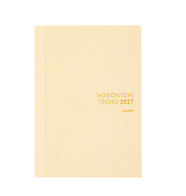 Hobonichi Techo A6 & Cousin A5 | 2027 Book Only | Japanese or English