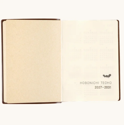 Hobonichi 5-Year Techo A5 2027-2031