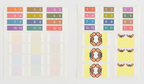 Hobonichi Index Stickers