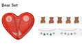 Plus Sticker Deco Rush Heart Case