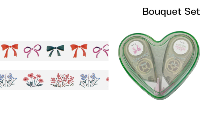 Plus Sticker Deco Rush Heart Case