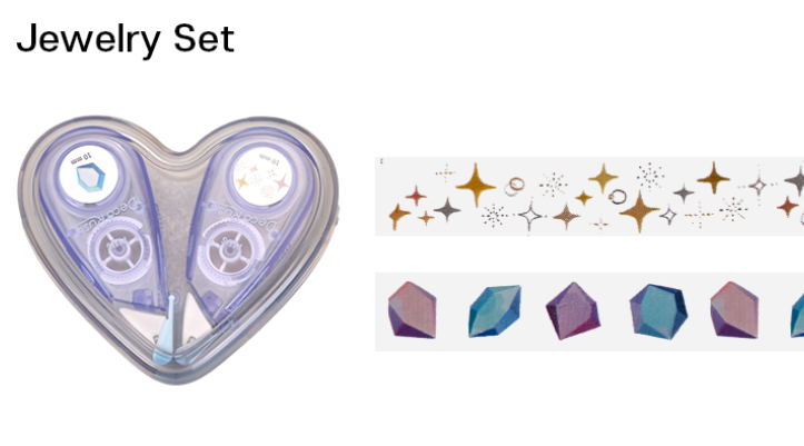 Plus Sticker Deco Rush Heart Case